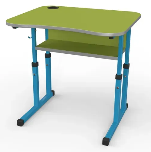 Стіл учнівський одномісний №4-7 /600х500 МФ Вересень